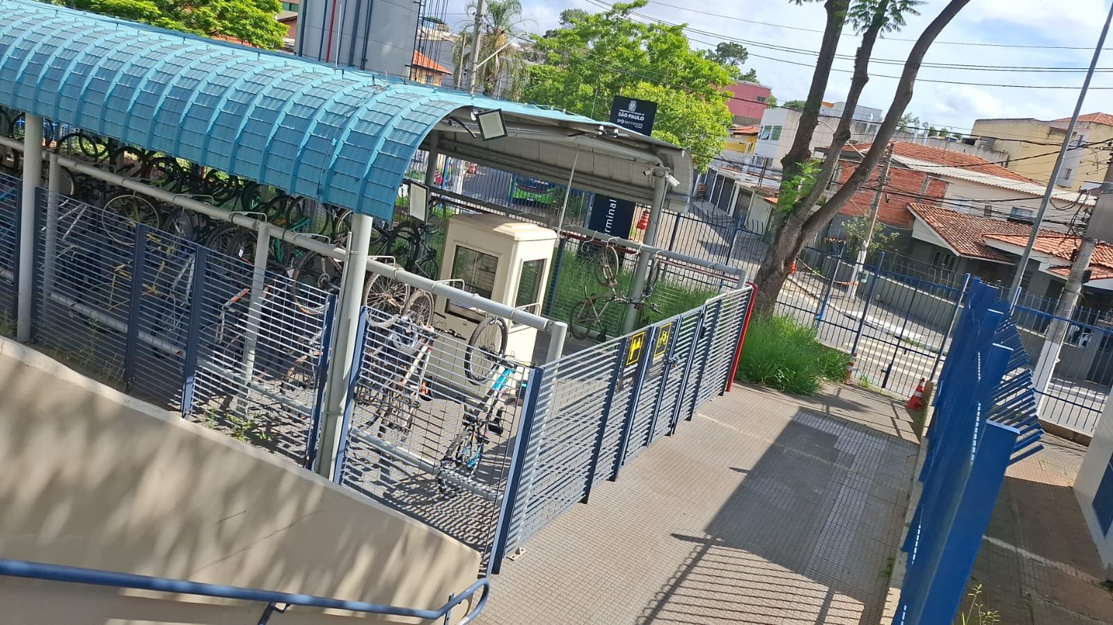 Foto do bicicletário