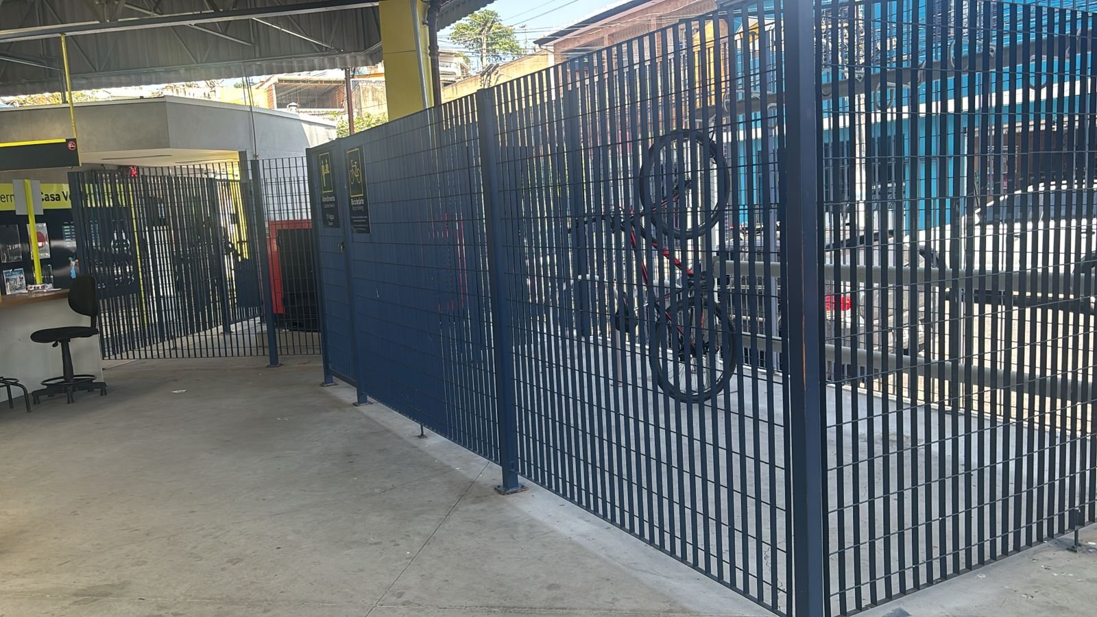 Foto do bicicletário